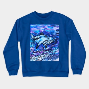 Shark Week Under The Sea Crewneck Sweatshirt